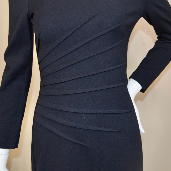 Armani Collezioni Black Sheath  Dress  Made in Italy 🇮🇹 - Picture 8 of 12